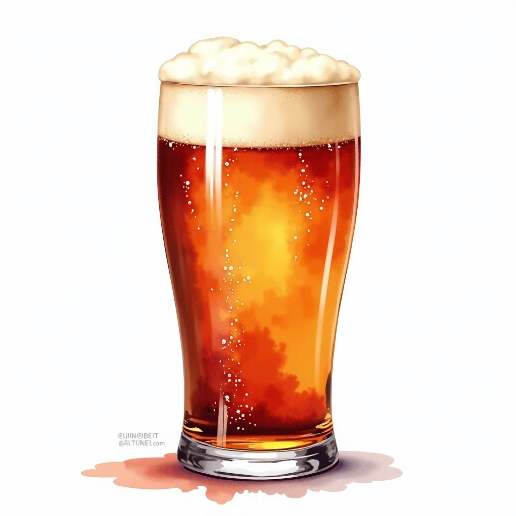 Wild Specialty Beer beer style — watercolor illustration