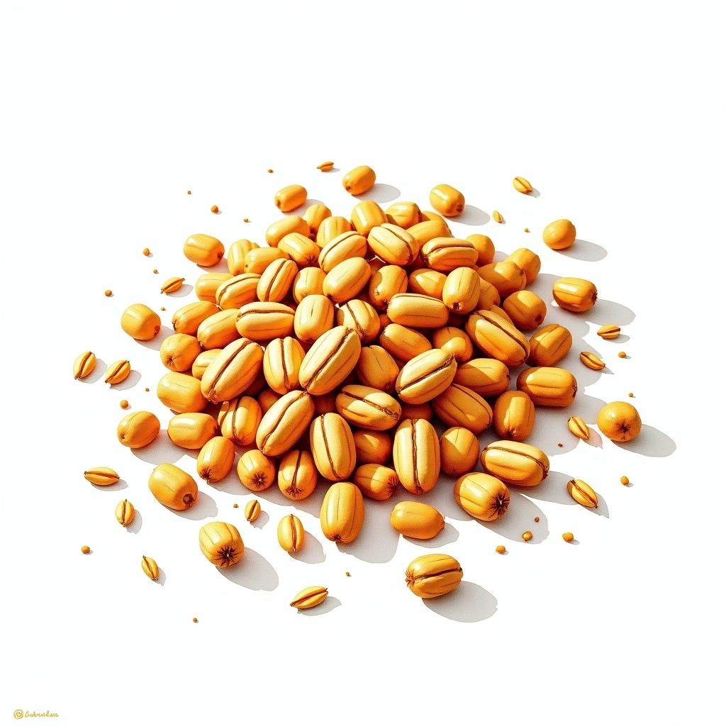 Belgian Candi Sugar malt — watercolor illustration