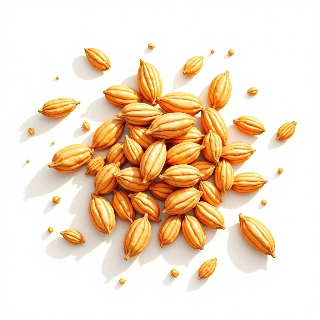 Crystal 10L malt — watercolor illustration