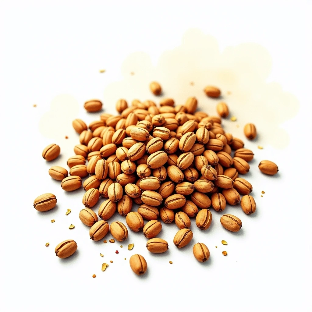 Smoked Malt malt — watercolor illustration